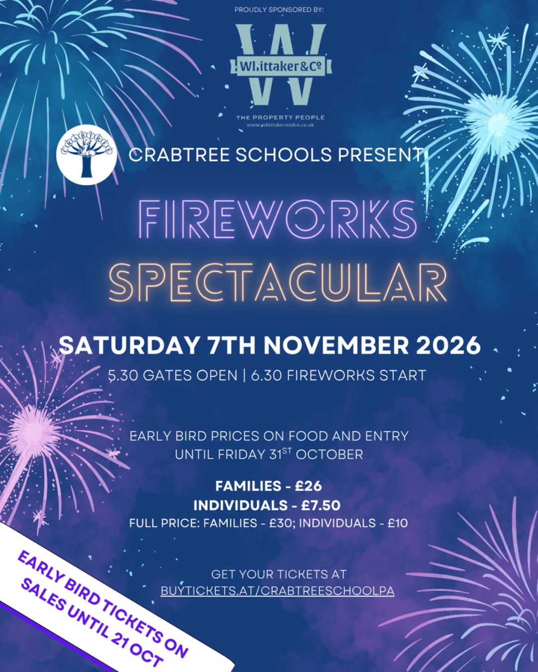 Crabtree School Fireworks Spectacular