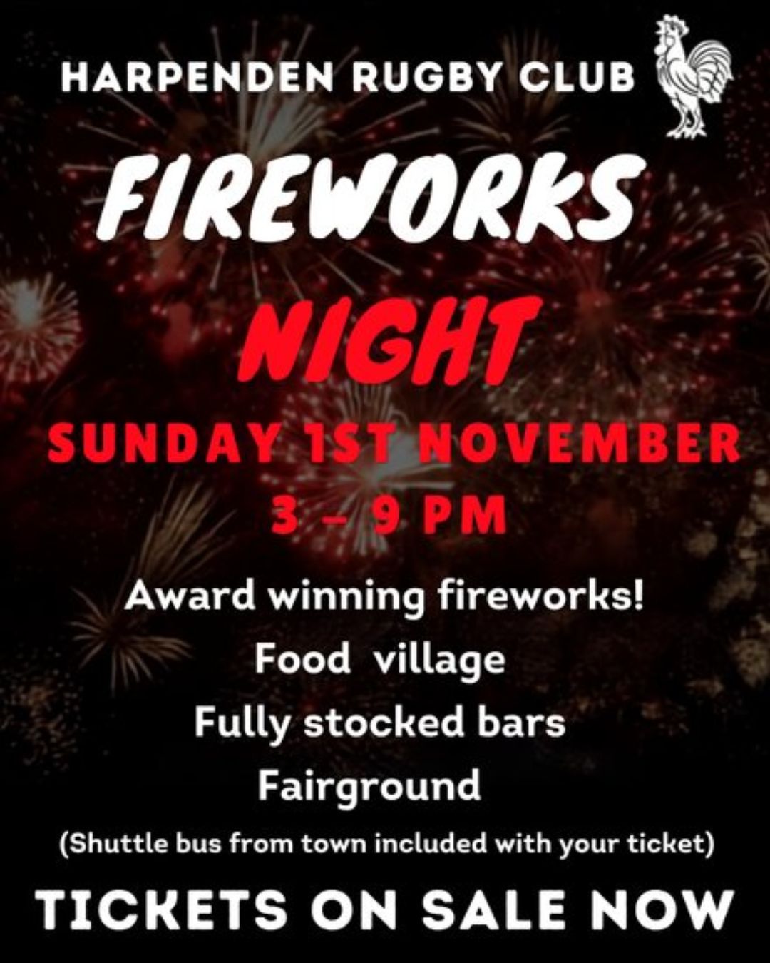 Harpenden Rugby Club Fireworks
