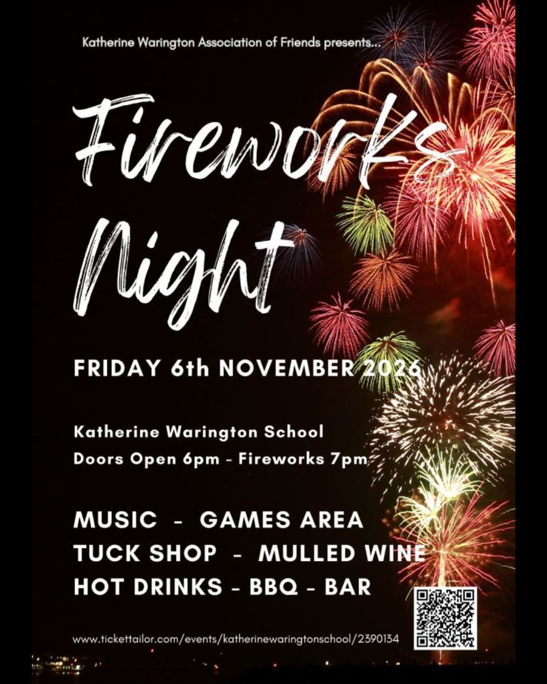 Katherine Warington School Low Bang Fireworks